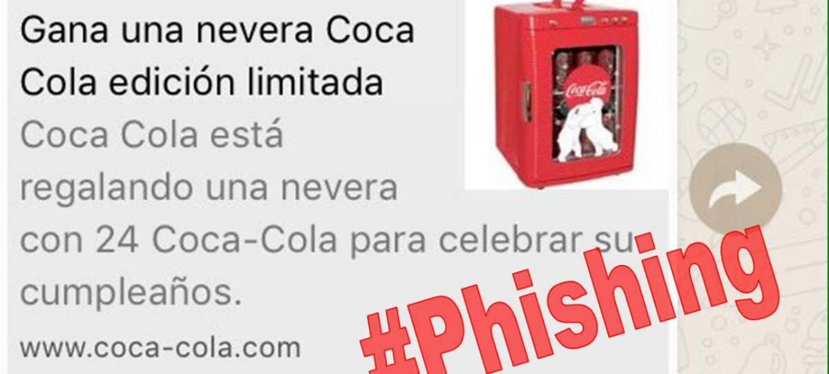 La Policía alerta de un nuevo bulo con Coca-Cola que circula en WhatsApp