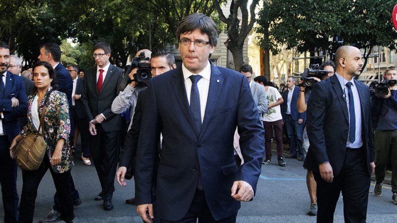 Puigdemont no tiene miedo a ser detenido: ‘Esto no se va a producir’
