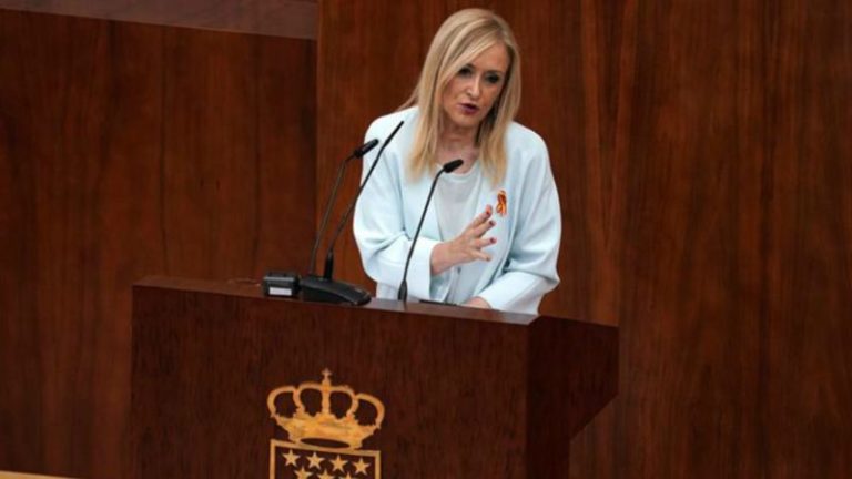 La presidenta de la Comunidad de Madrid, Cristina Cifuentes | EFE