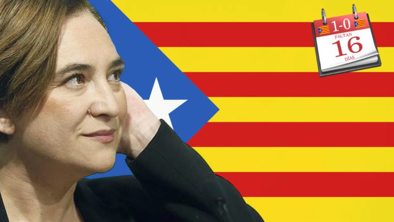 Colau, sobre los golpistas: ‘Dentro de la desgracia’, están mejor en Cataluña