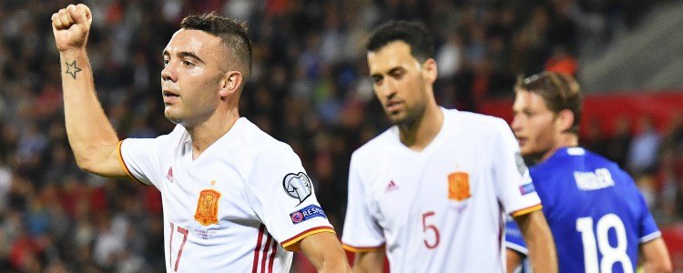 España arrasa a Liechtenstein y ya acaricia el Mundial de Rusia 2018