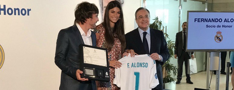 Fernando Alonso: “He nacido para ser hincha del Real Madrid”