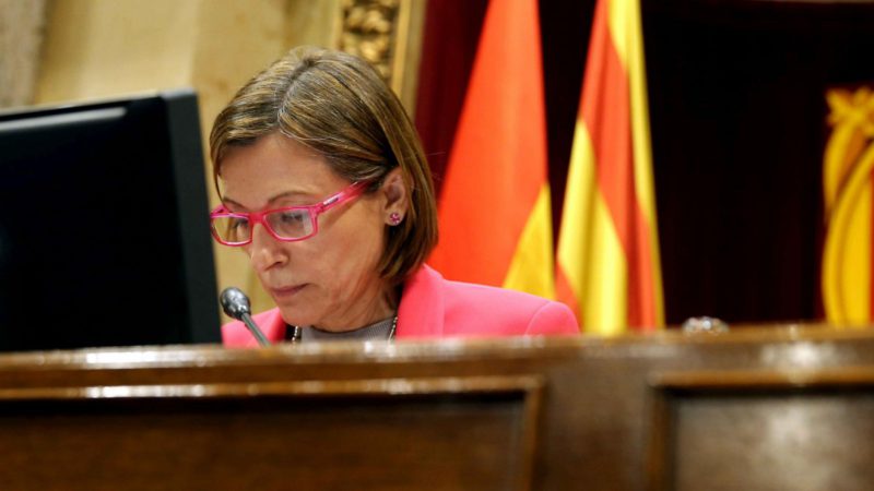 Forcadell rechaza repetir como presidenta del Parlament