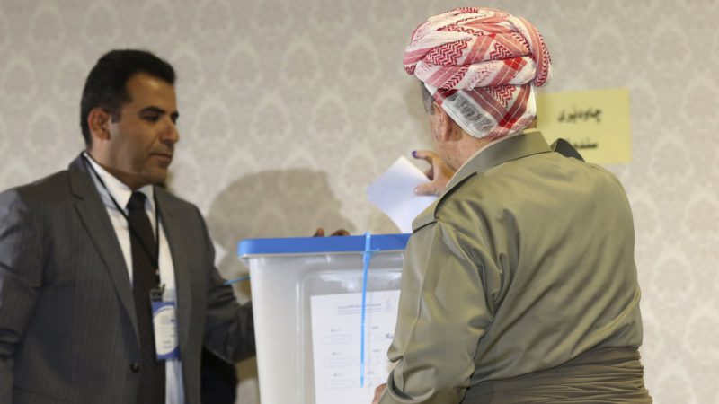 Puigdemont felicita al presidente kurdo en Irak por su referéndum separatista