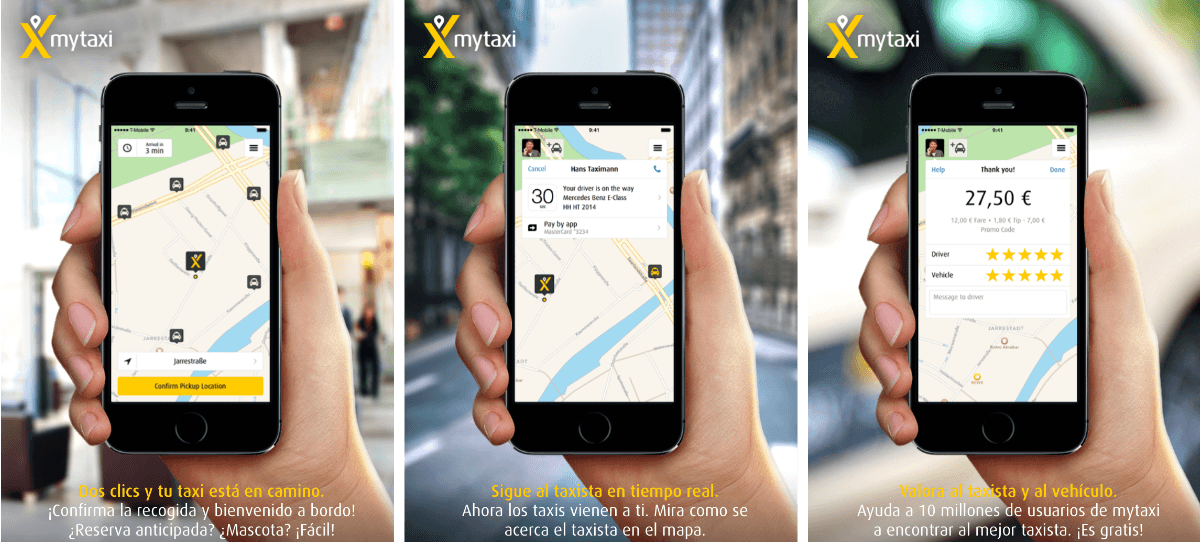 El taxi lanza una app para compartir trayectos