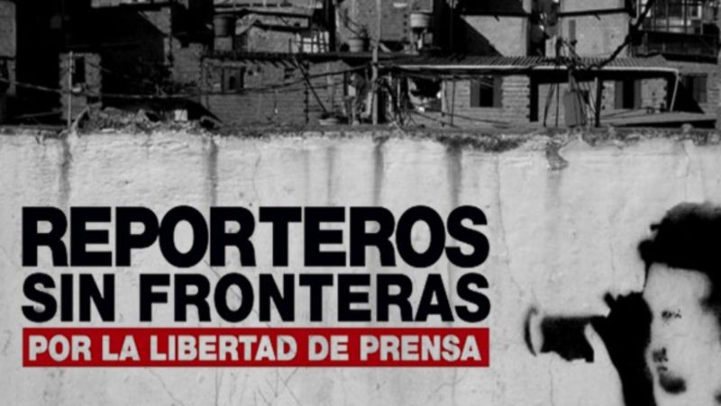 Reporteros Sin Fronteras denuncia acoso y presiones de la Generalitat