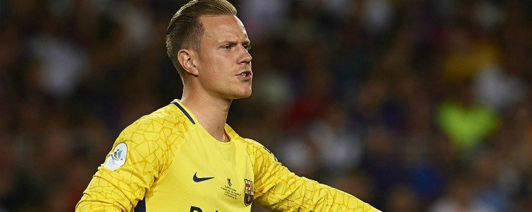 Ter Stegen hace de Messi para consolidar al Barça como líder de grupo