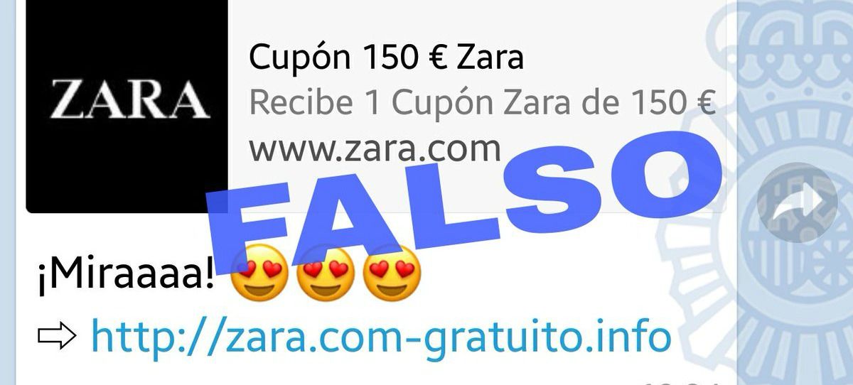 La Policía alerta sobre un nuevo timo bajo el nombre de Zara