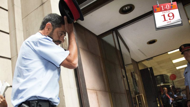 Diario de un golpe: Fiscalía ordena a Mossos, Policía y Guardia Civil impedir el 1-O