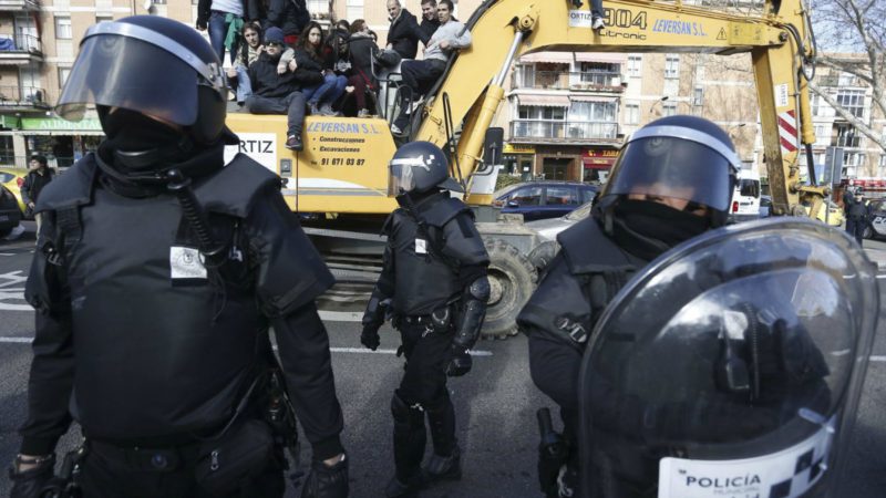 Un juez anula la disolución de los antidisturbios de la Policía de Madrid