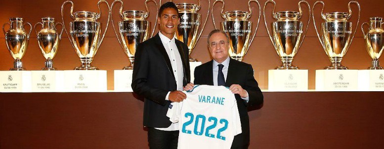 Varane, optimista en su renovación: “Tenemos equipo para marcar la historia del Real Madrid”
