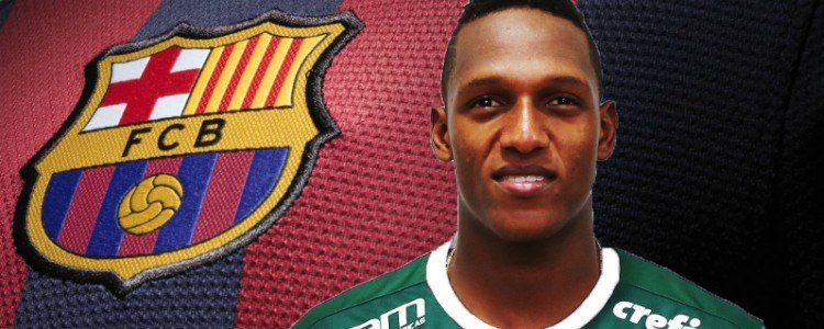 Yerry Mina, primer fichaje del Barça para enero