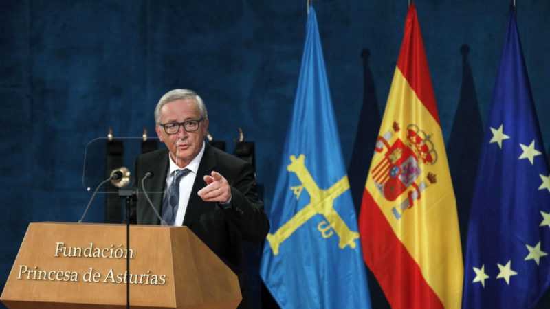 Juncker desmonta el victimismo 'indepe': 'Los catalanes no están oprimidos'