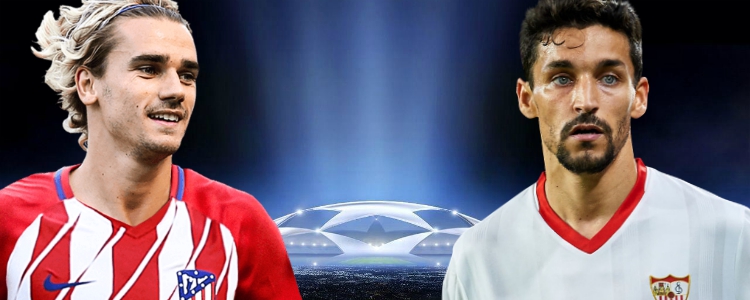Atlético y Sevilla aún dependen de sí mismos en Champions