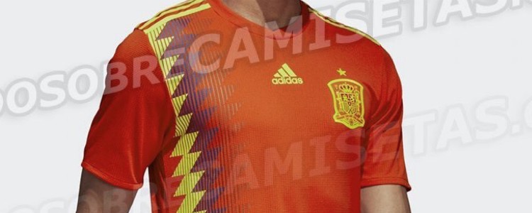 Se filtra la camiseta de la selección española para el Mundial de Rusia 2018