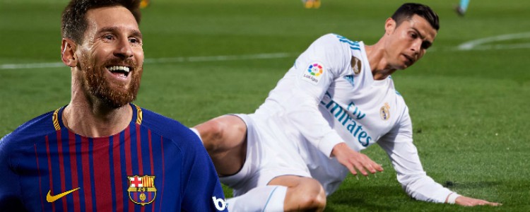 Messi dobla en goles a Cristiano en Liga en 2017