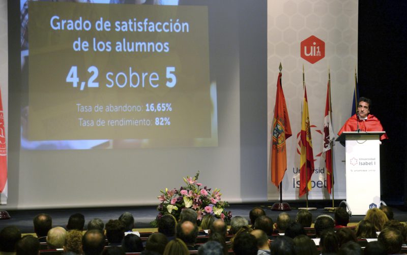La Universidad Isabel I crece un 30 por ciento y tiene ya 7.500 alumnos