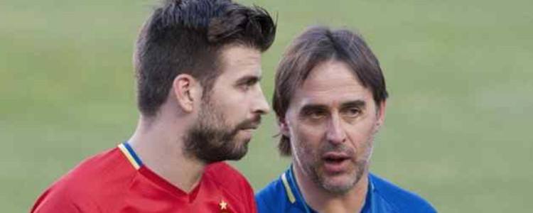 Lopetegui: “He hablado con Piqué; no hay que echar más gasolina”