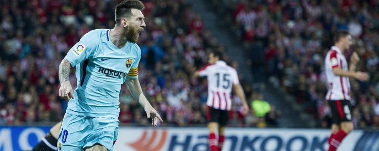 Messi declara la dependencia en Bilbao