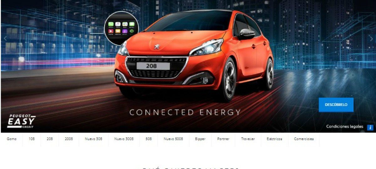 Peugeot multiplica por 5 sus ventas a través del móvil