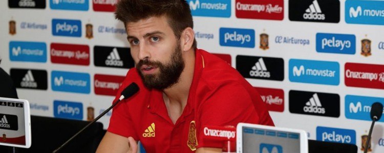 Piqué confiesa en la selección que no es independentista