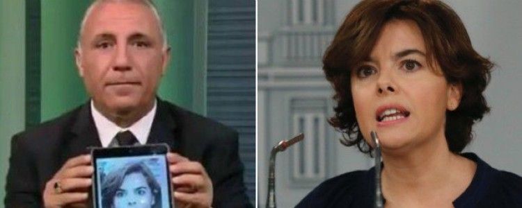 Soraya Sáenz de Santamaría se querellará contra Stoichkov