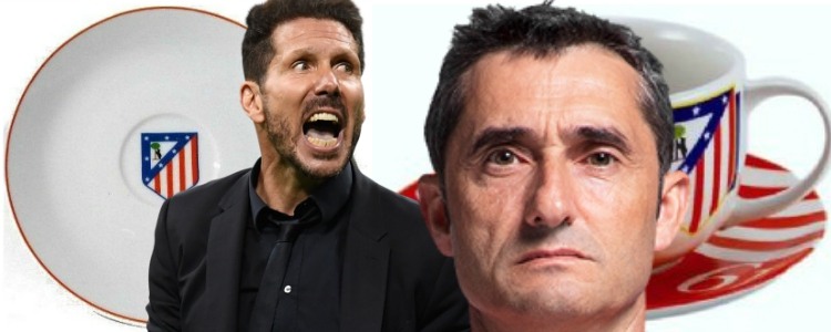 Valverde acepta el reto del Cholo: jugará con la vajilla que elija el Atlético