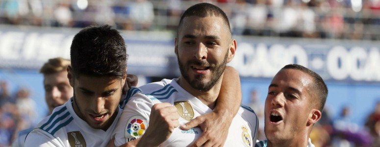 Benzema iguala a Gento como máximo goleador del Real Madrid ante el Getafe