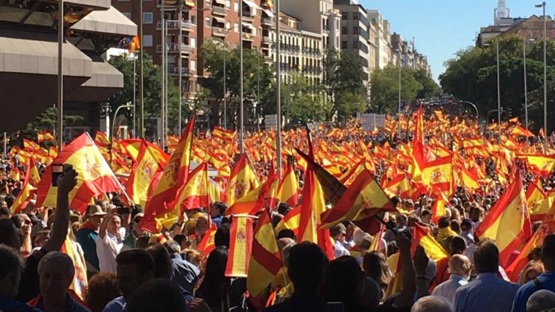 Abascal: ‘No es el momento de los partidos, es el momento de los españoles’