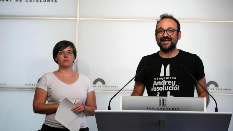 La CUP pide declarar persona 'non grata' al Rey en Barcelona