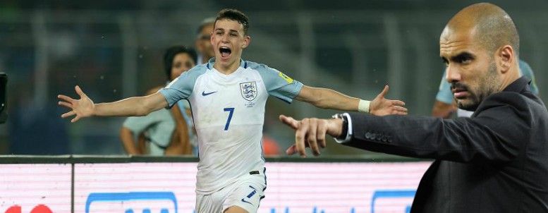 El cachorro de Guardiola, Phil Foden, deja a España sin Mundial Sub-7