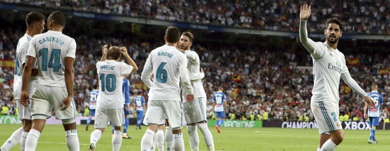 Isco soluciona los problemas en el Bernabéu con un doblete al Espanyol
