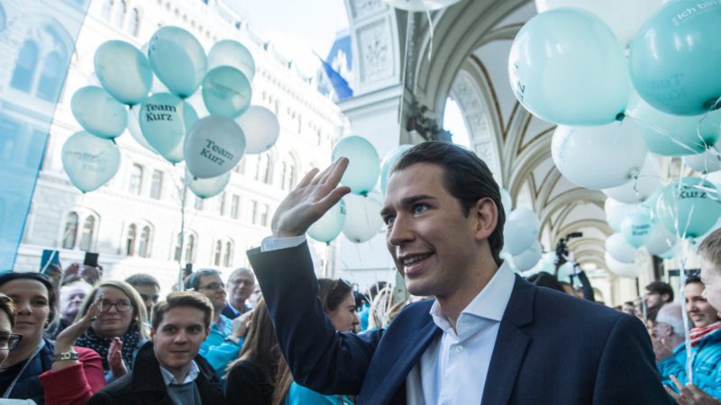 Los conservadores toman las ideas de la alt-right para las elecciones austriacas