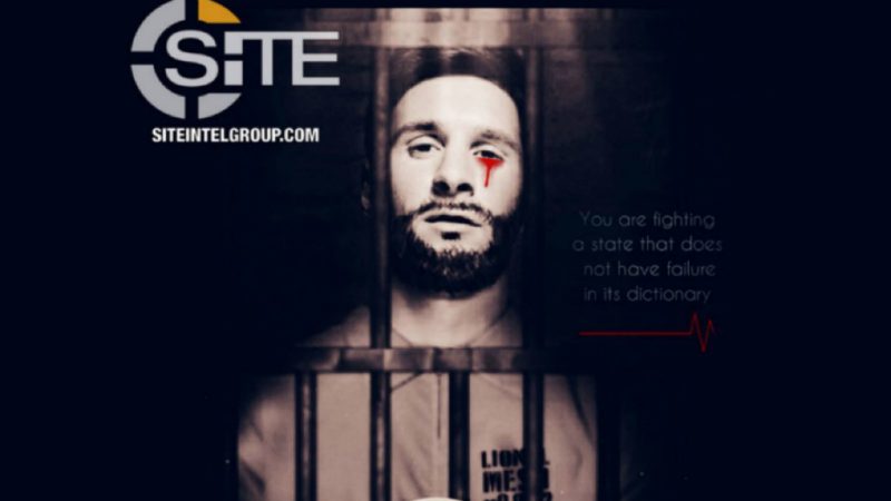 El ISIS amenaza con una masacre en el Mundial con una imagen de Messi