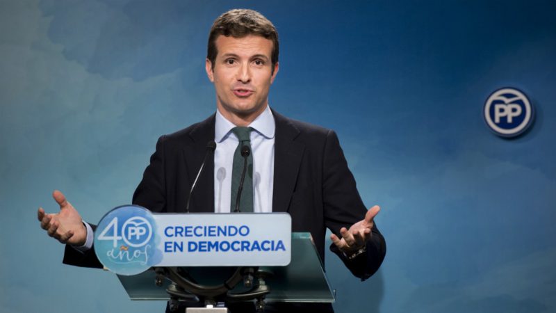 Pablo Casado :»Vamos a dar la vuelta a las encuestas y vamos a gobernar España»