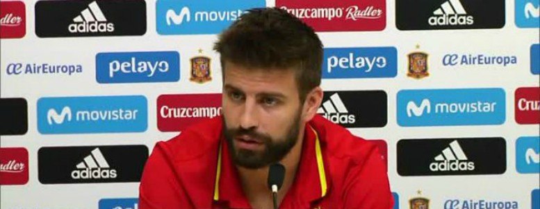 Piqué: “Un independentista podría jugar en la selección; no es mi caso”
