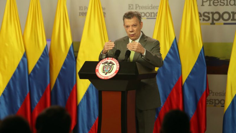 Santos reconoce su fracaso en su intento por negociar con las FARC