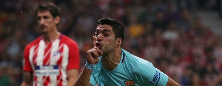 Luis Suárez rompe la vajilla de Simeone en el Metropolitano