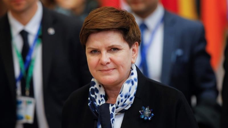 La primera ministra de Polonia, Beata Szydlo
