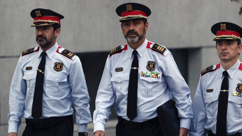 Los mossos intentaron evitar la investigación de altos cargos de la Generalitat