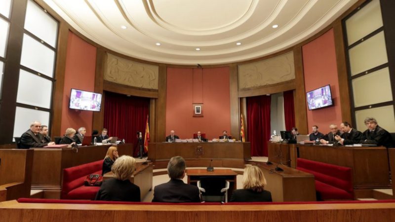 La Policía Nacional asume la custodia del Tribunal Superior de Justicia de Cataluña