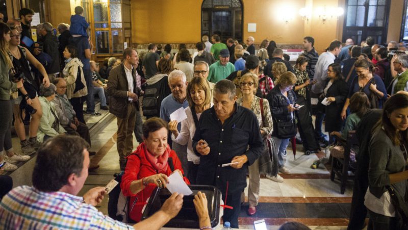 Ceguera en Moncloa: 'No ha habido referéndum ni apariencia de tal'