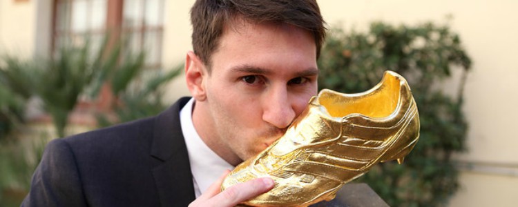 Messi, tu pie vale oro