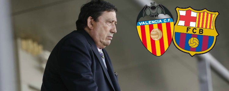 El gol fantasma del Barça en Mestalla se queda sin castigo