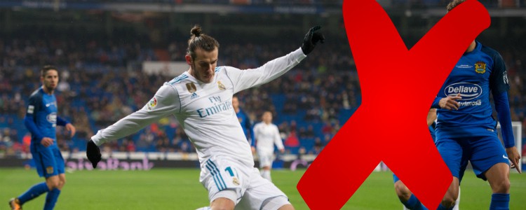Frenazo a Bale: no jugará contra el Athletic por precaución