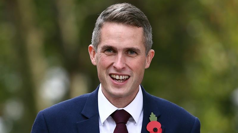 El nuevo ministro de Defensa británico, Gavin Williamson