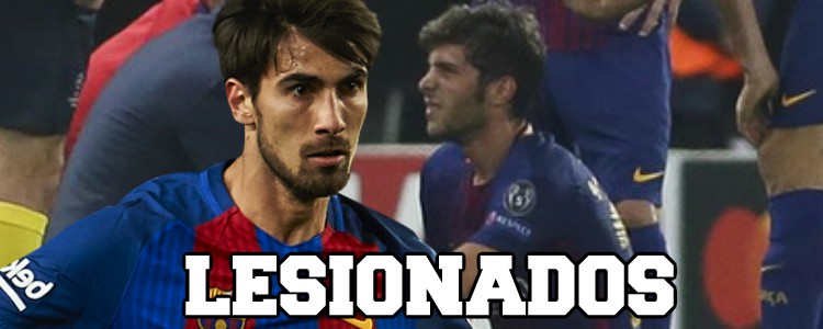 Sergi Roberto y André Gomes estarán un mes de baja