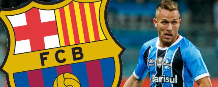 El Barça espía a Arthur, la joya del Gremio