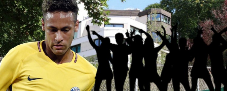 Neymar se muda porque los vecinos se colaban en su casa