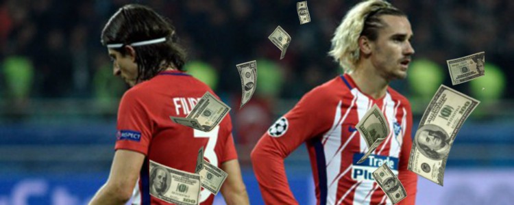 El Atleti perdería 25 millones de euros si es eliminado de la Champions